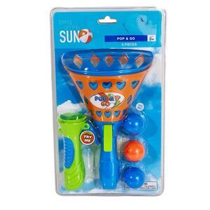 Bring on the Sun Pop and Go Catch Ball Game Set 6 Pieces Ages 3+